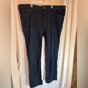 Lee Relaxed Fit Dark Wash Plus Size Jeans Women’s 48x34